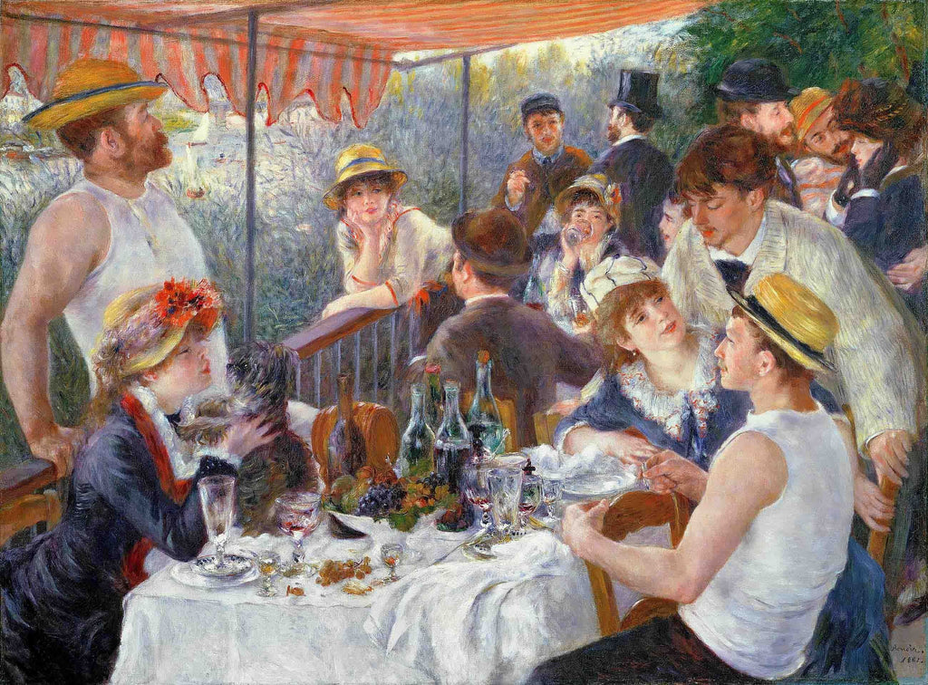 Renoir "The Luncheon of the Boating Party" (1881) Wall Decal