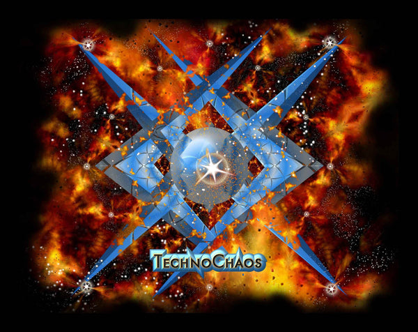 Xzendor7 "Techno Chaos" Wall Decal