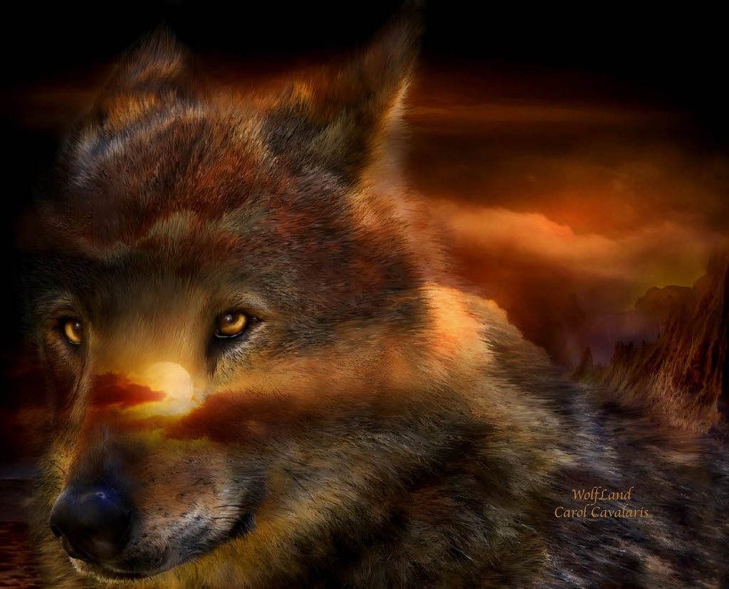 Cavalaris "WolfLand" Glossy Poster