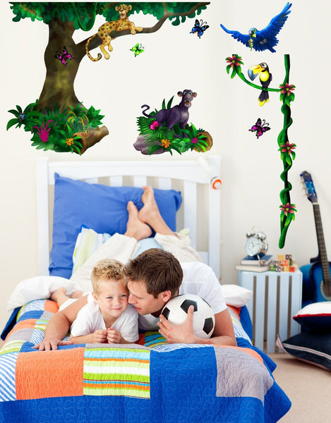 Murals2Go Jungle Multi-Pack Wall Decal Cutouts