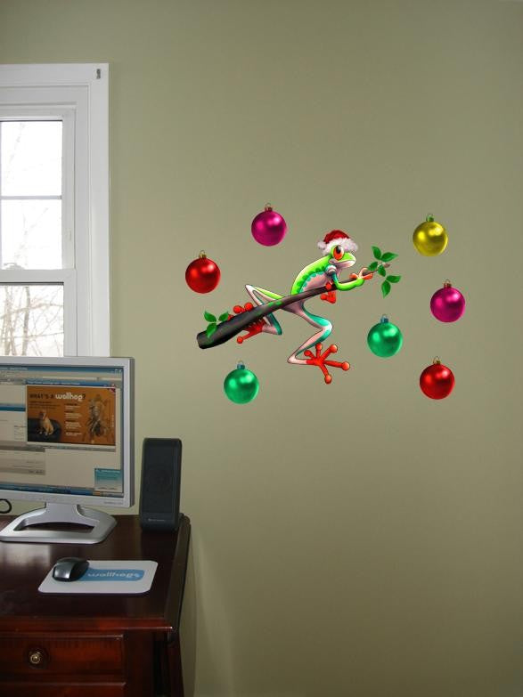 Murals2Go Christmas Frog Wall Decal Cutouts