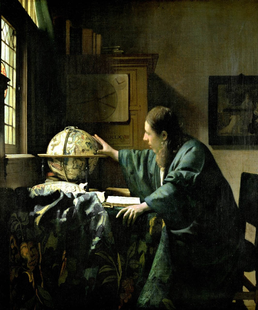 Vermeer "The Astronomer" (1668) Wall Decal