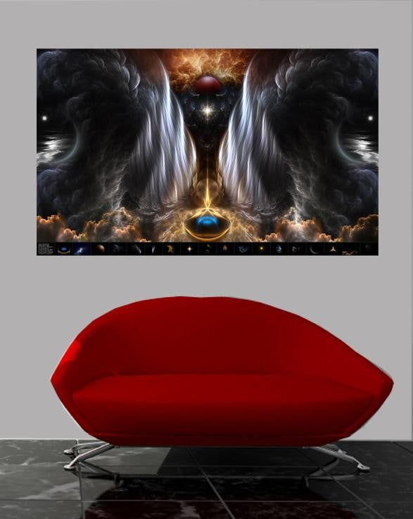 Xzendor7 "Dream of Sages" Wall Decal