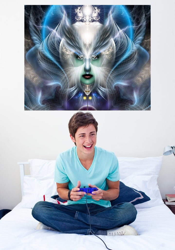 Xzendor7 "Thera of Titan ST Portrait" Wall Decal