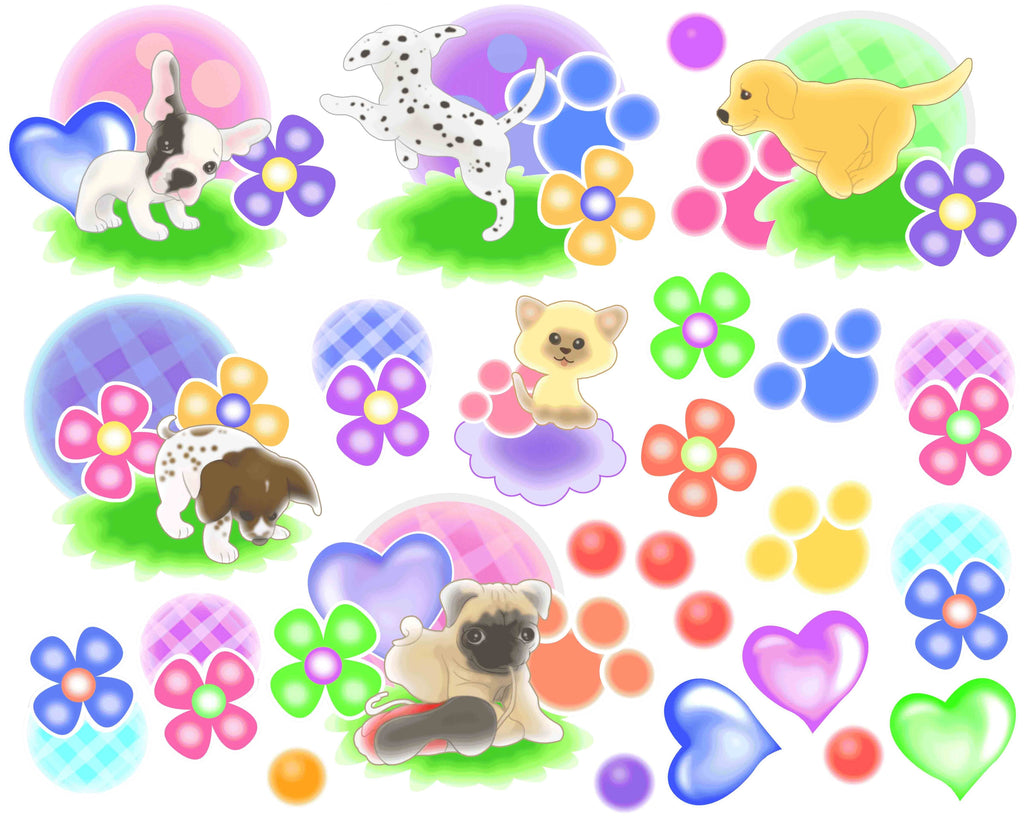 Murals2Go Dreamtime Nursery Wall Decals VIII