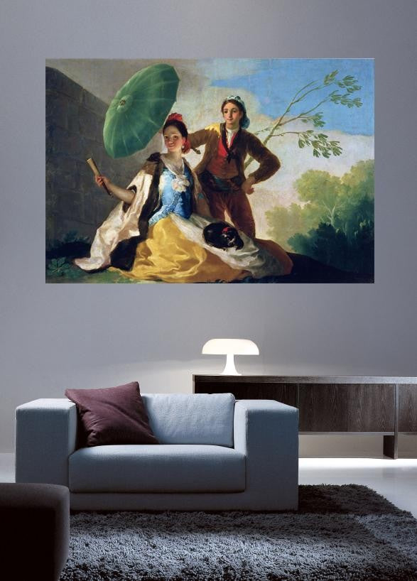 Goya "The Parasol" (1777) Wall Decal
