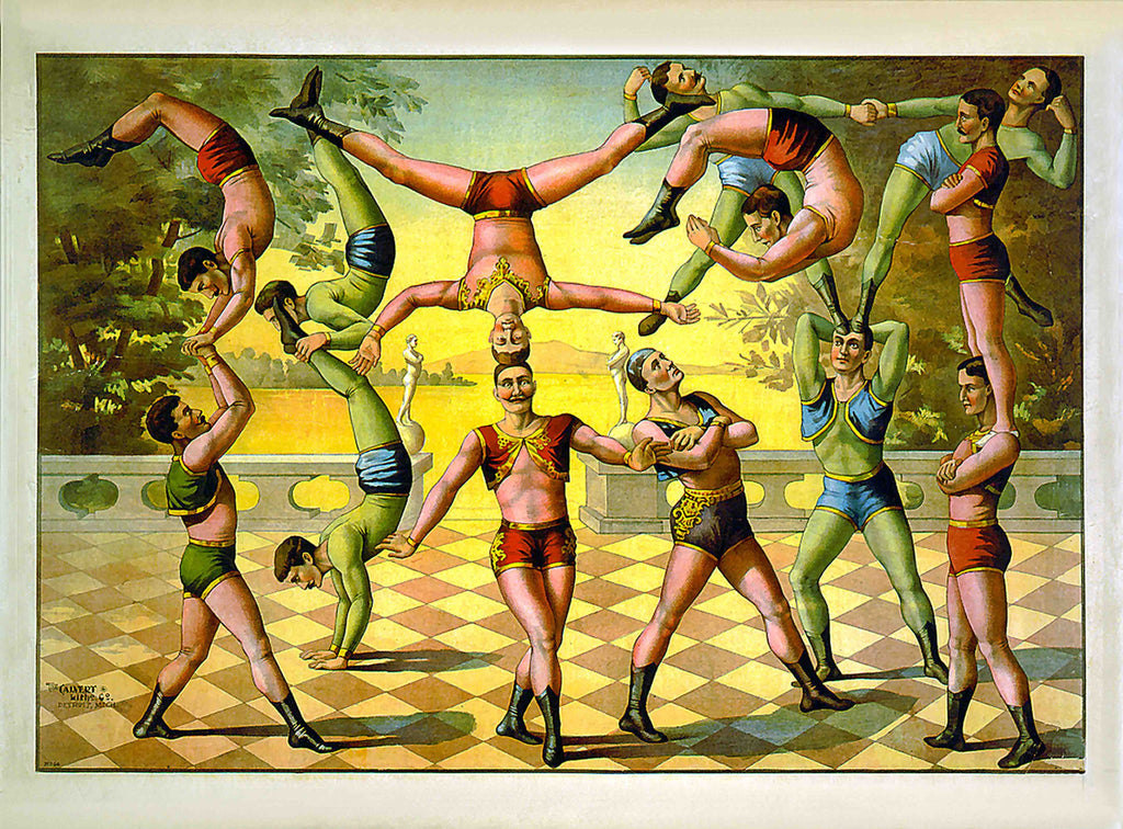 Buell 1891 Acrobatics Wall Decal