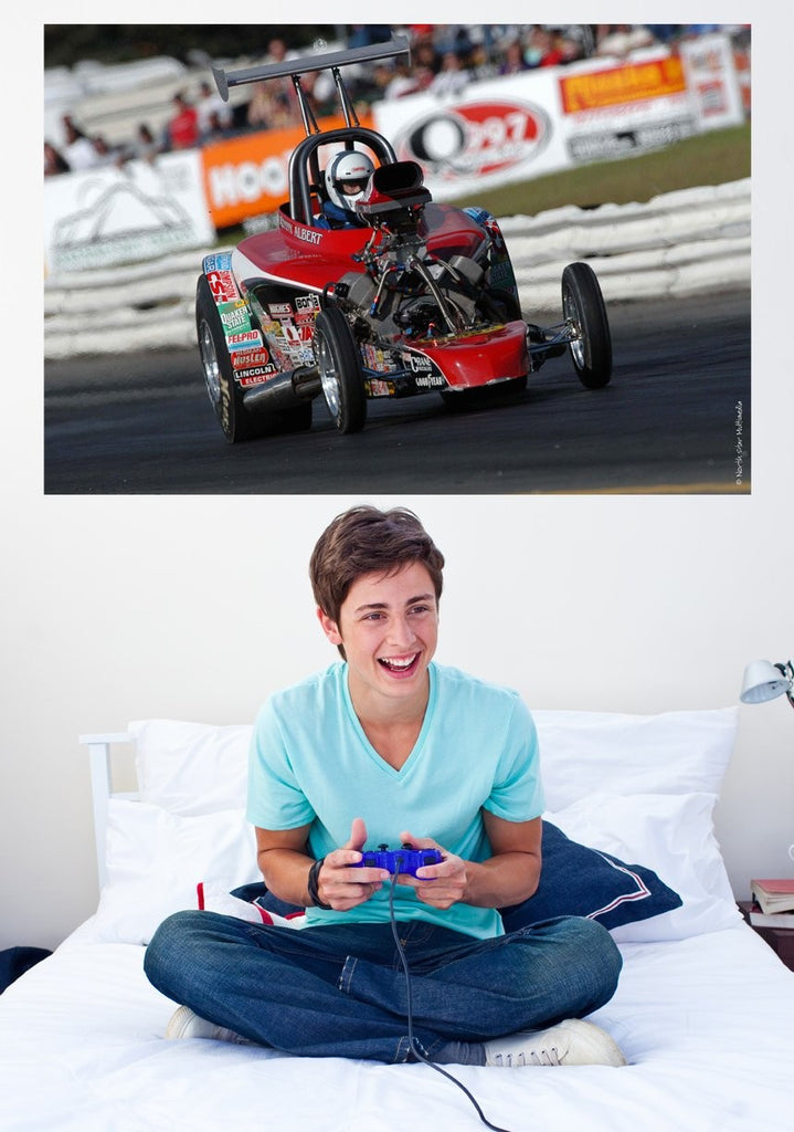 Searchlight GP Drag V Wall Decal