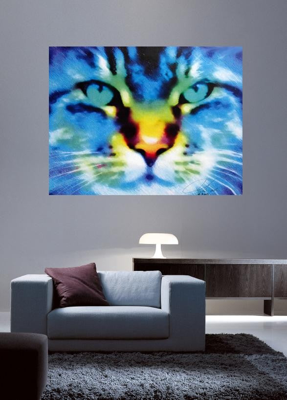 Tymeless Wonders Cat Glossy Poster
