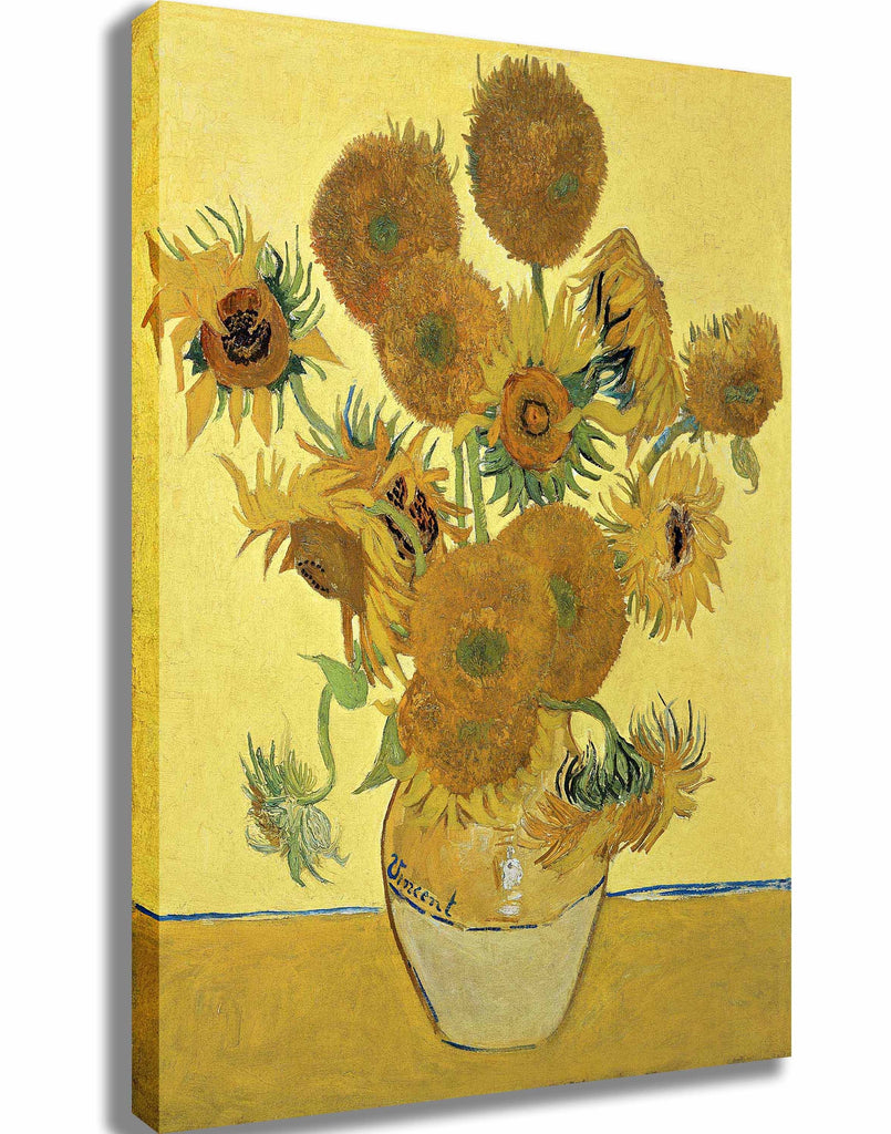 van Gogh "Sunflowers" (1888) Canvas Printed