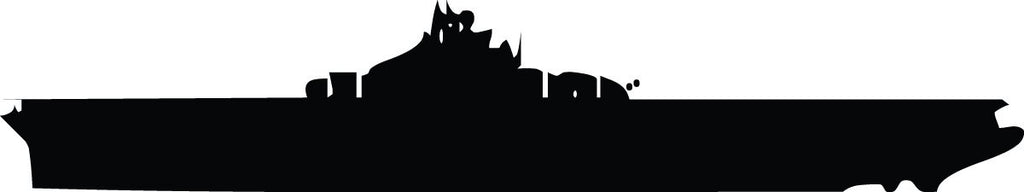 Haynes Aircraft Carrier Silhouette Wall Decal Cutout