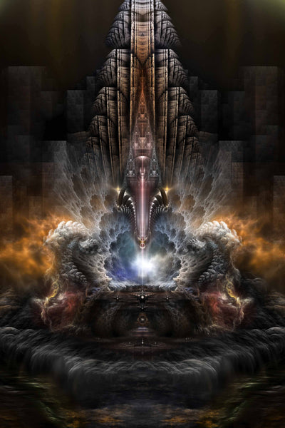 Xzendor7 "Path of Shadows" Glossy Poster