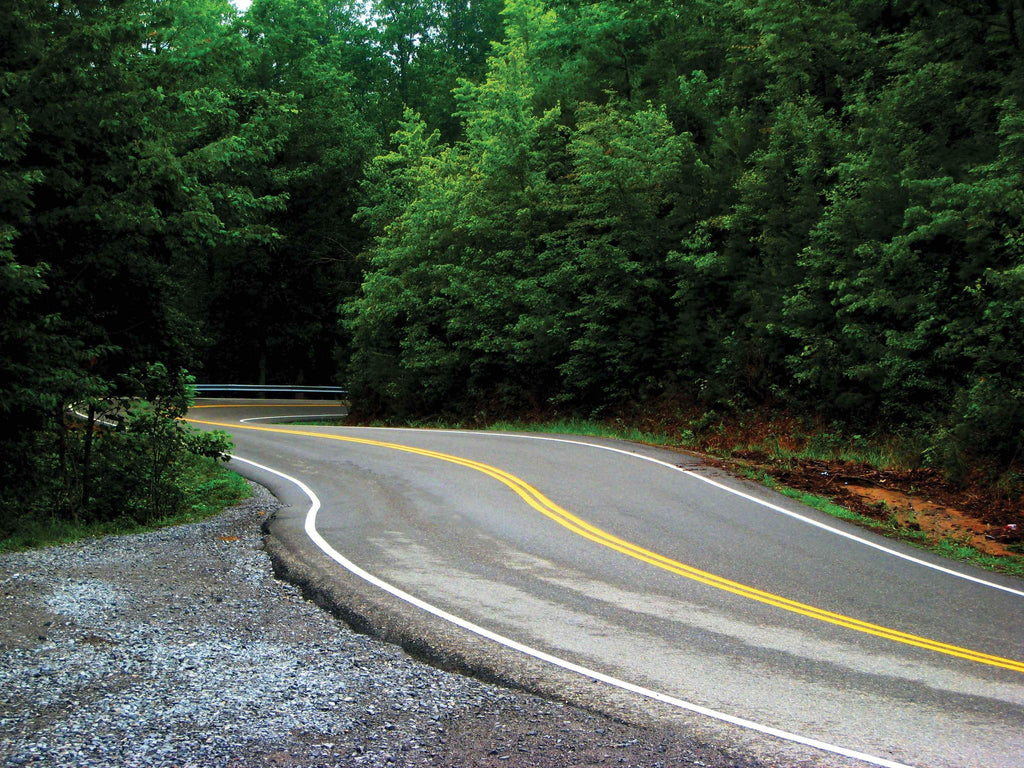 Shaffer Winding Road Glossy Poster
