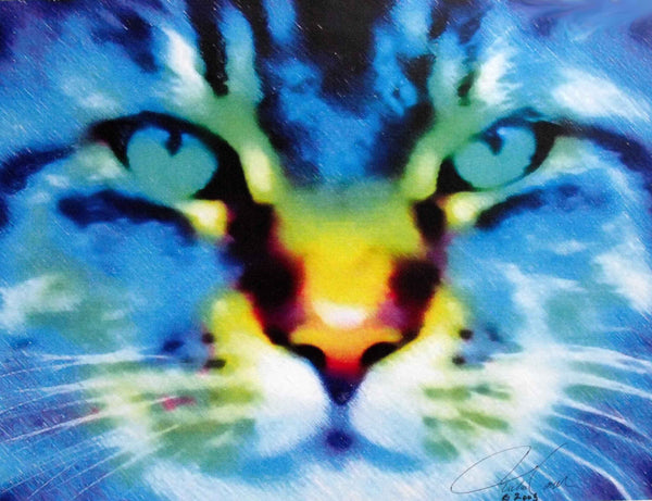 Tymeless Wonders Cat Glossy Poster