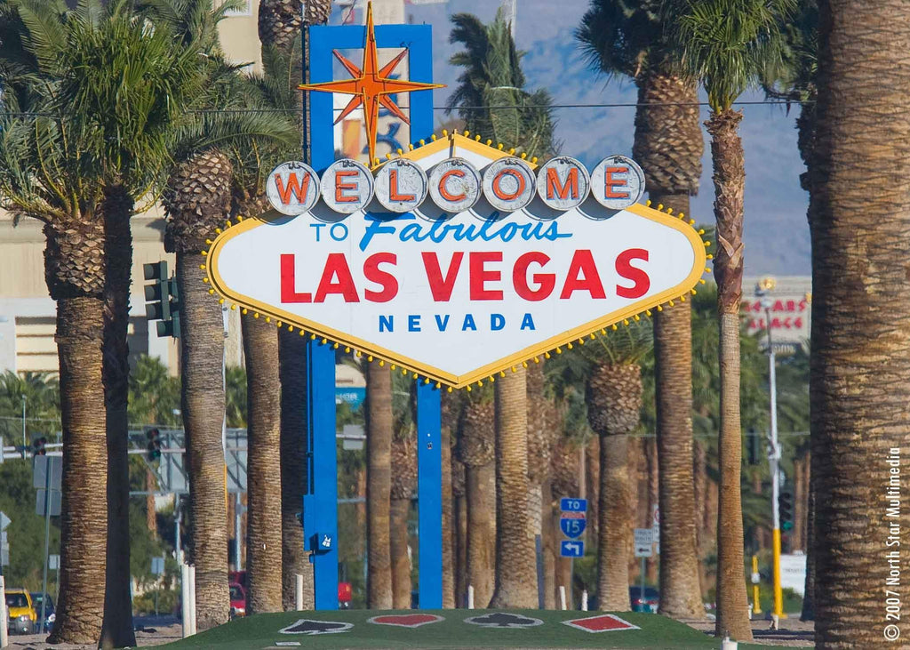 Searchlight GP Vegas Wall Decal