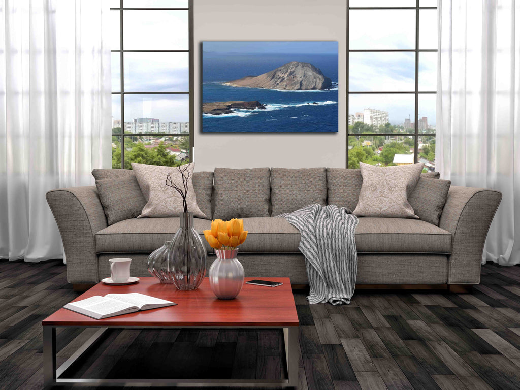 Howard "Double Island" Canvas Installed