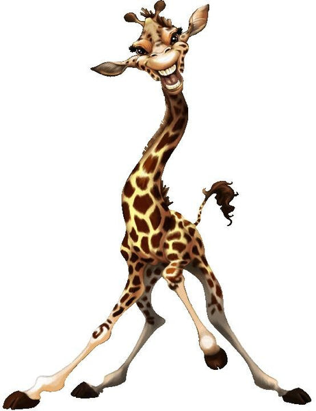 Murals2Go Giraffe Wall Decal Cutout