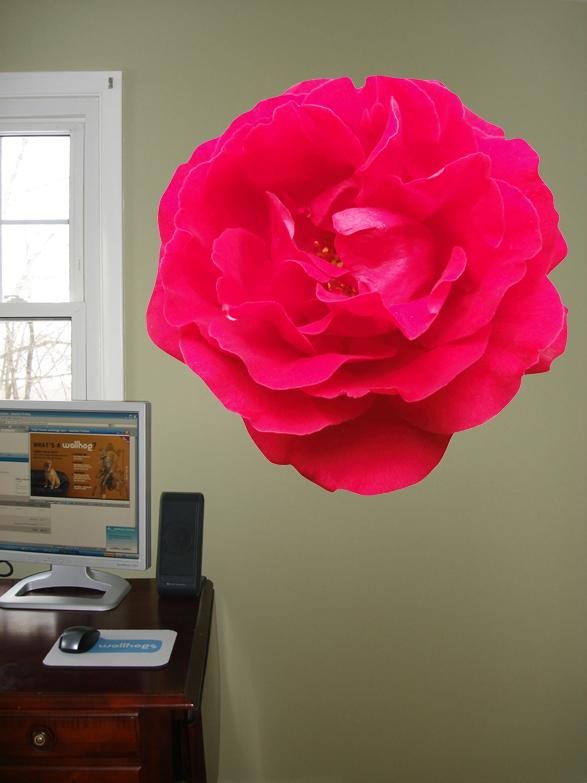 Sumerlin Red Rose Wall Decal Cutout