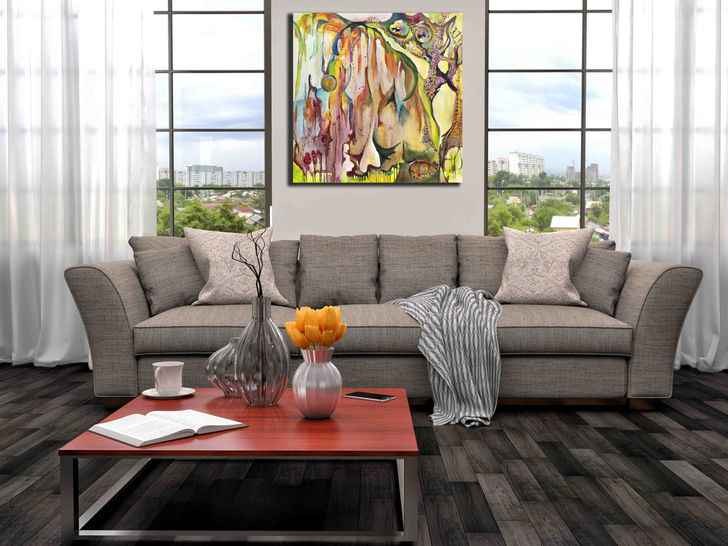 Yosi Amir L Canvas Installed