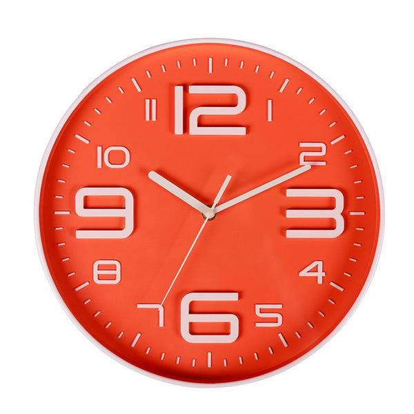 SonYo 10" Big 3D Number Quartz Silent Wall Clock