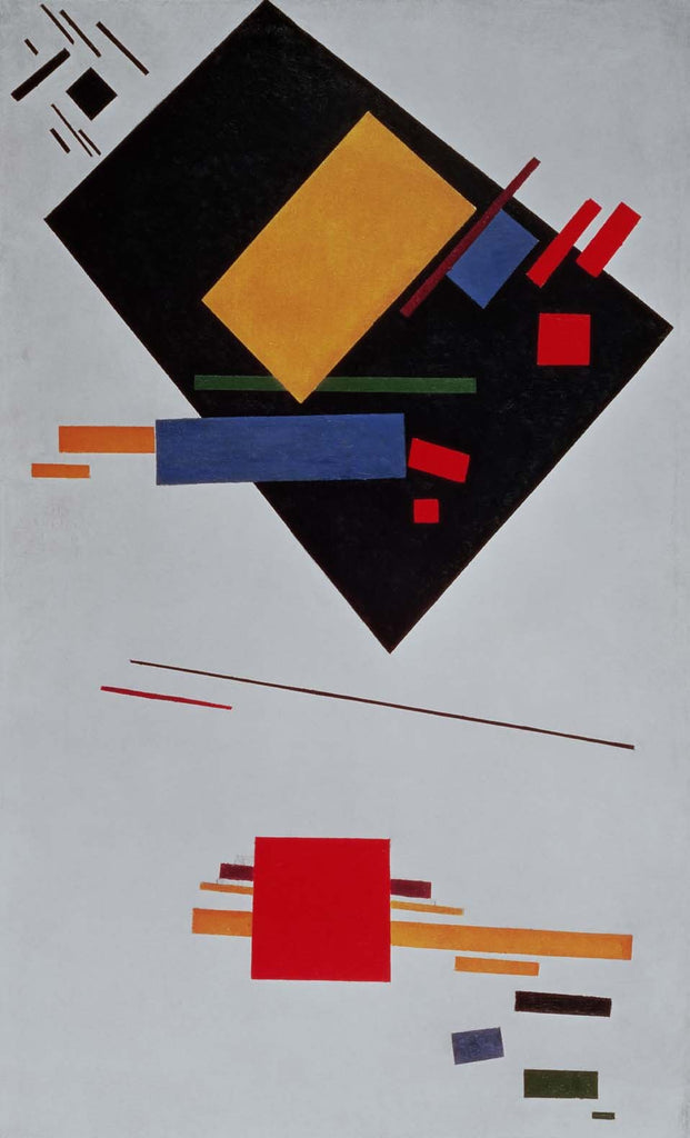 Malevich "Suprematist Composition" (1915) Glossy Poster