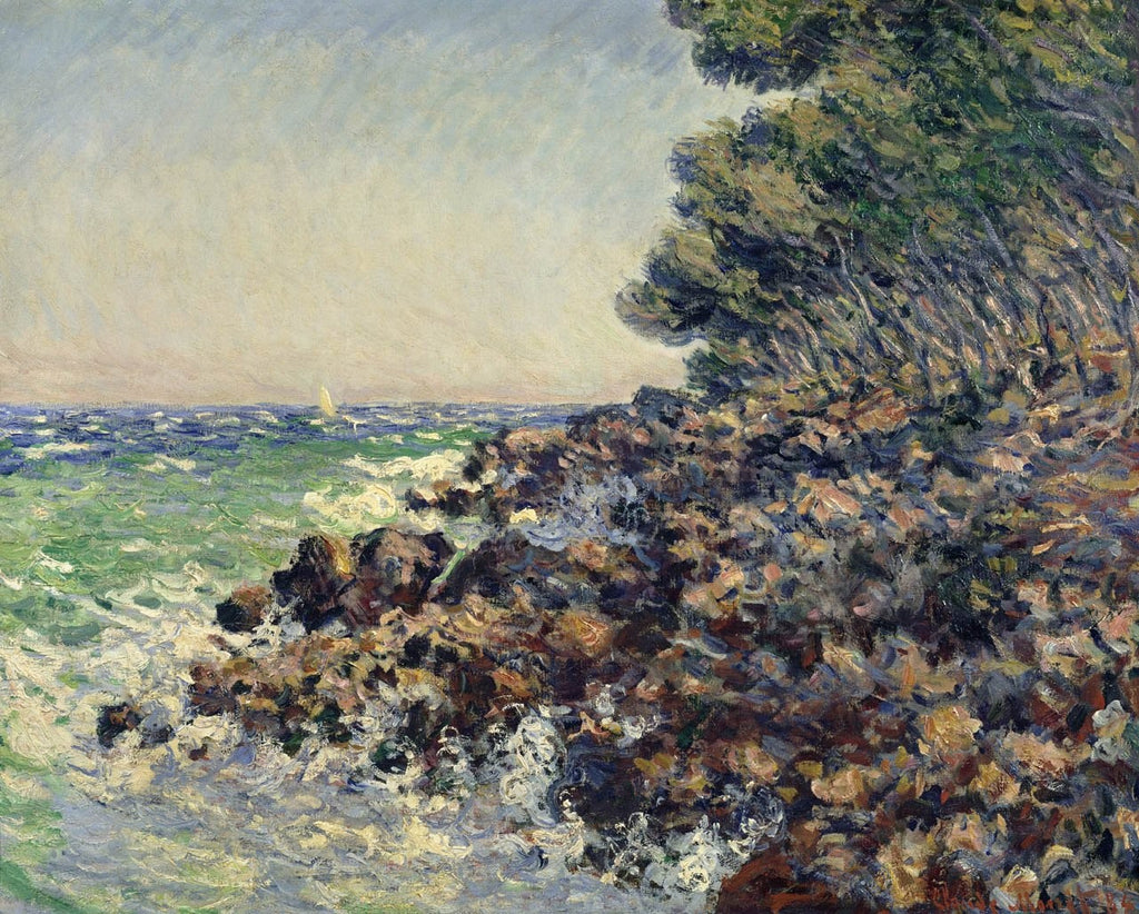 Monet "Cap Martin" (1884) Wall Decal