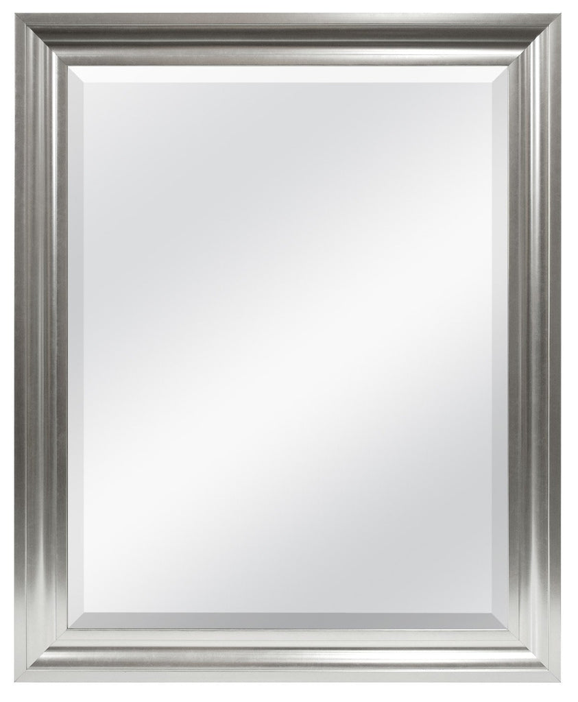 MCS Rectangular Wall Mirror, 26.5"x32.5" Silver