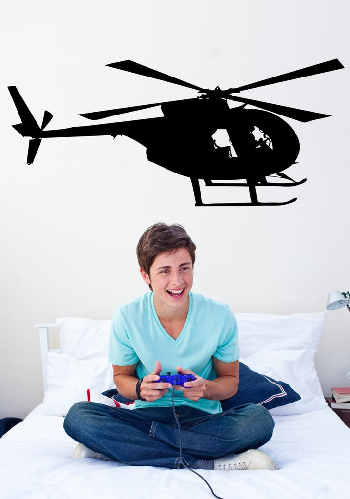 Haynes Silhouette Helicopter II Wall Decal Cutout
