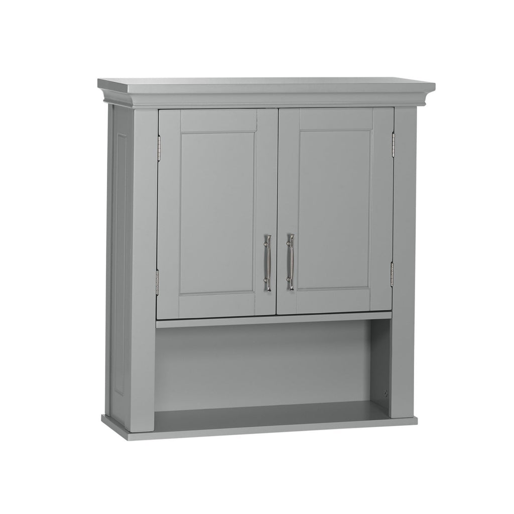 RiverRidge Home Somerset Wall Cabinet 19.25"x22.5" Gray