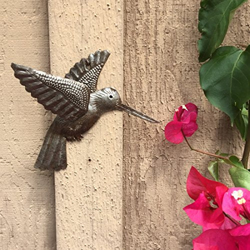 Haitian Hummingbirds Wall Art (Set of 2) 6"x5.5" Installed2