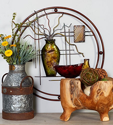 Benzara Metal Wall Art 22"x24" Installed