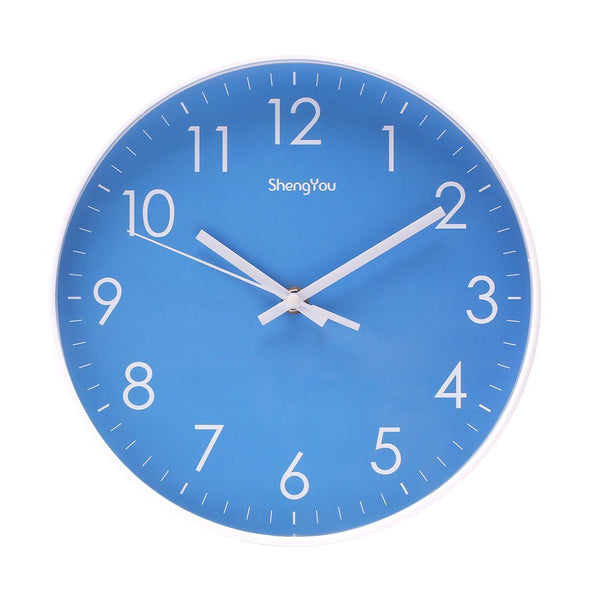SonYo 10" Silent Quartz Modern Wall Clock