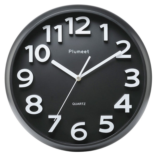 Plumeet 13" Silent Wall Clock