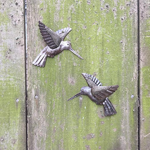 Haitian Hummingbirds Wall Art (Set of 2) 6"x5.5" Installed4
