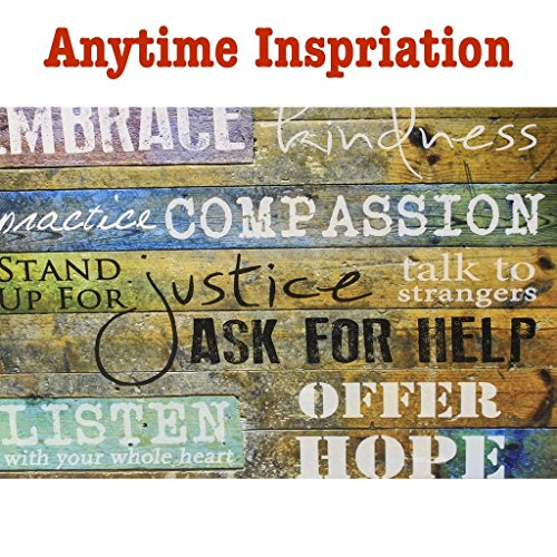 Marla Rae "Today is a New Day" Wood Wall Art Print 16 x 12 Magnify