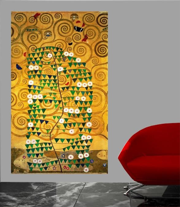 Klimt "Tree of Life" (20th) Wall Decal