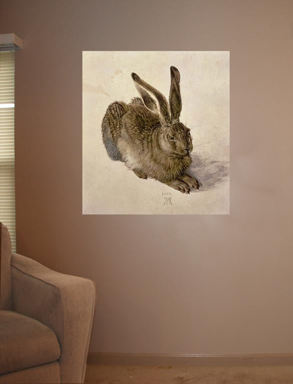 Durer "Hare" (1502) Wall Decal