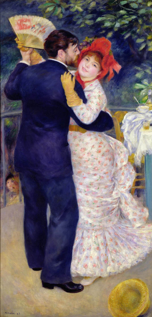 Renoir "A Dance in the Country" (1883) Wall Decal