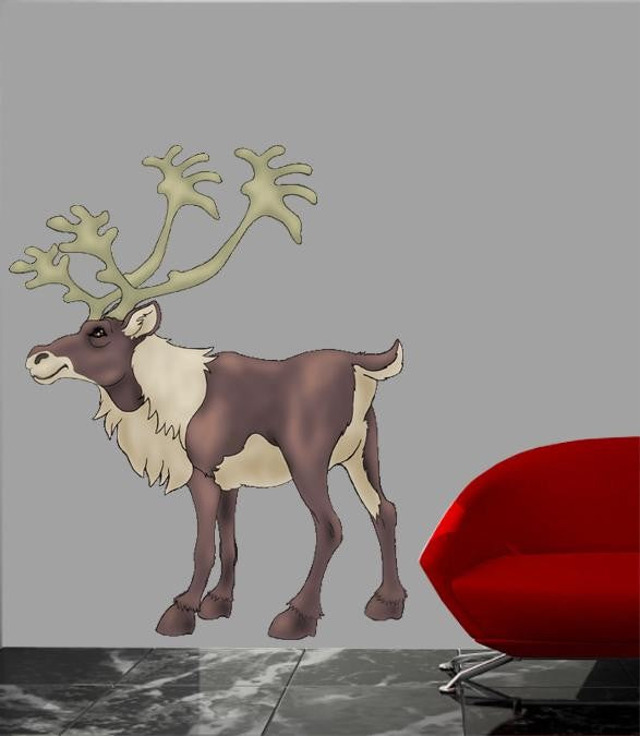 Murals2Go Caribou Wall Decal Cutout