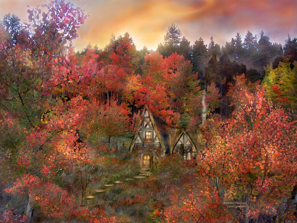 Cavalaris "Autumn Hideaway" Wall Decal