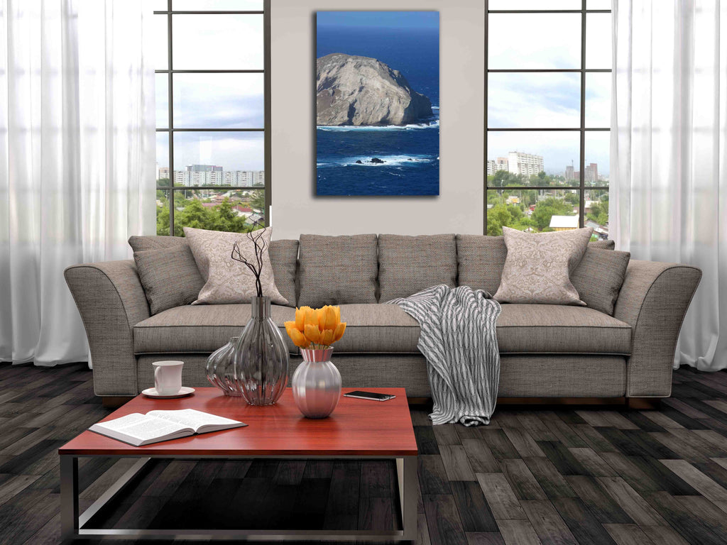 Howard "Solitude Rock" Canvas Installed