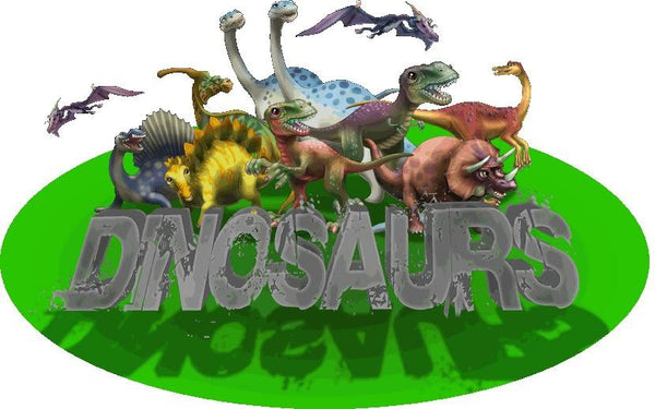 Murals2Go Dinosaur Wall Decal Mural