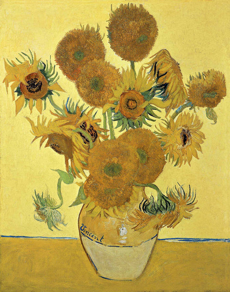 van Gogh "Sunflowers" (1888) Glossy Poster