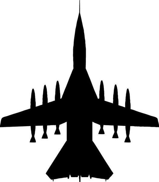 Haynes Silhouette Jet (F111 Aardvark) VII Wall Decal Cutout