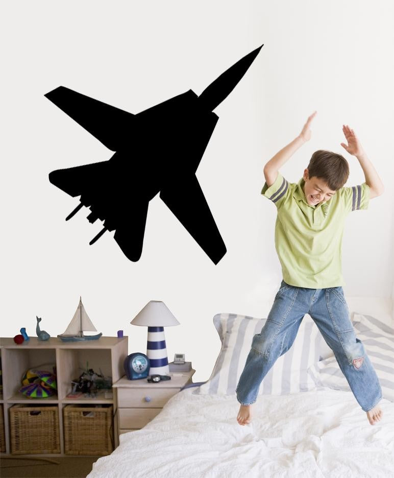 Haynes Silhouette Jet (F14 Tomcat) III Wall Decal Cutout
