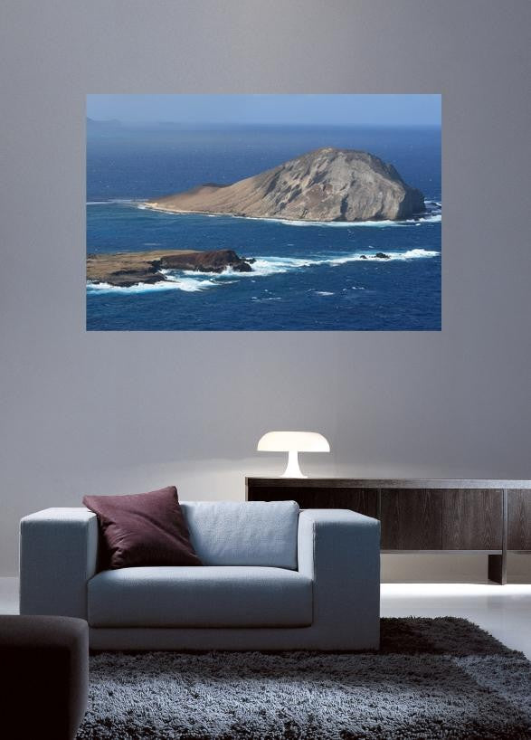 Howard "Double Island" Glossy Poster