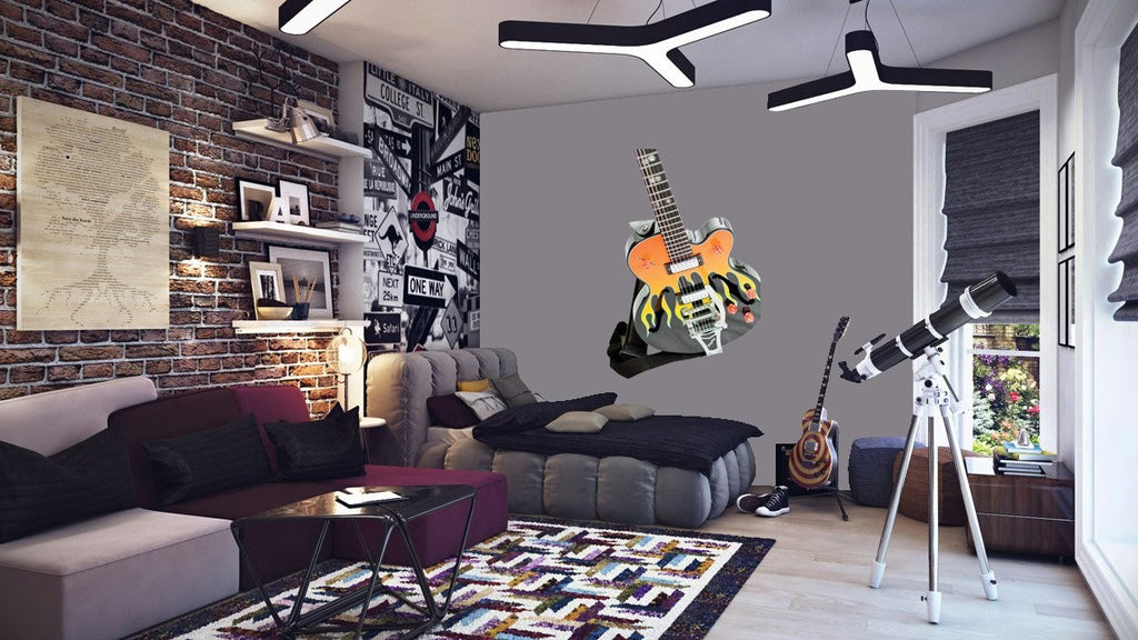 Evans Guitar I Wall Decal