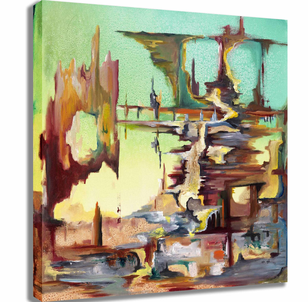 Yosi Amir XXXVII Canvas Printed