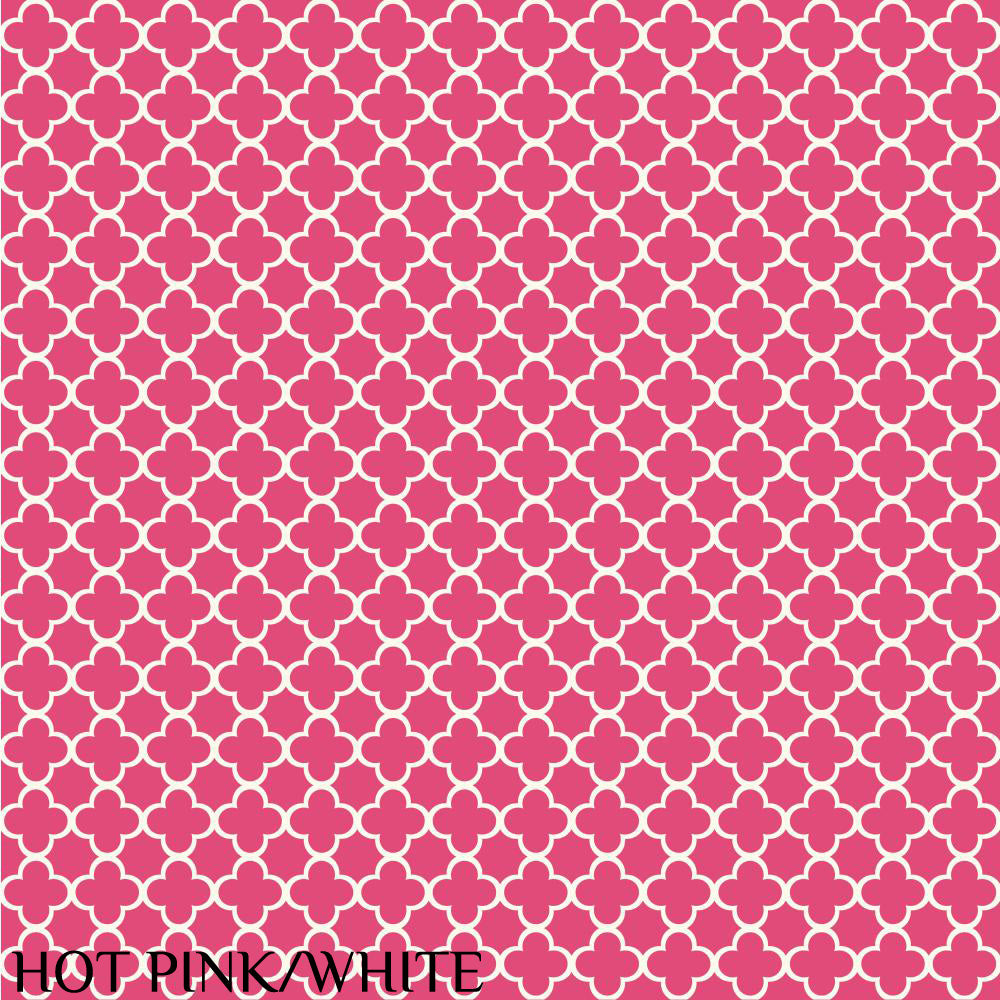 Waverly "Framework" Hot Pink Wallpaper
