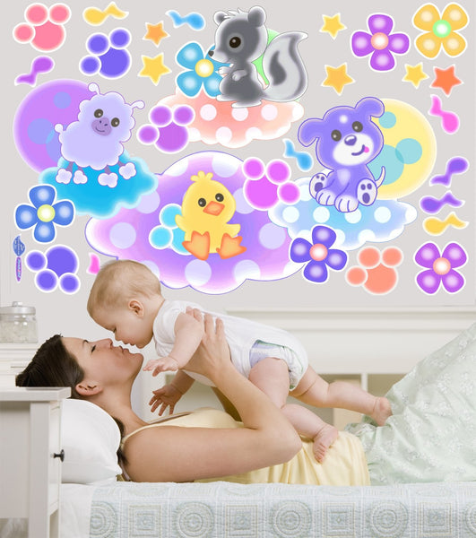 Murals2Go Dreamtime Nursery Wall Decals